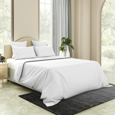 white bed mockup duvet pillows 600nw 2483089247
